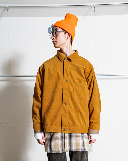 nanamica Synthetic Leather Short Jacket