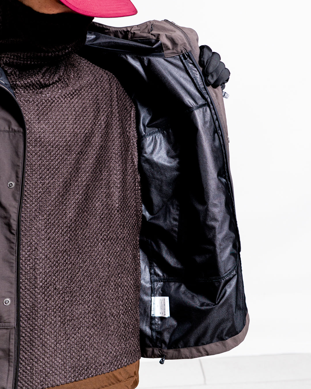 ES.U Nylon Wind Hoodie