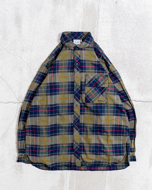 【collabolation】norbit × Barbour Checked Shirt , Tartan Shirt