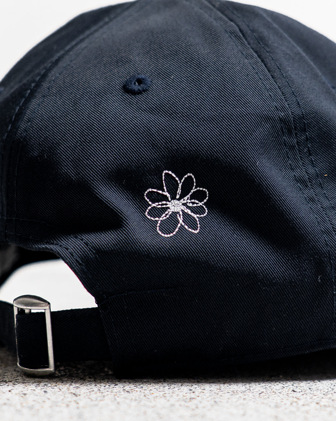 NICK GEAR Hand Stitch Flower Cap