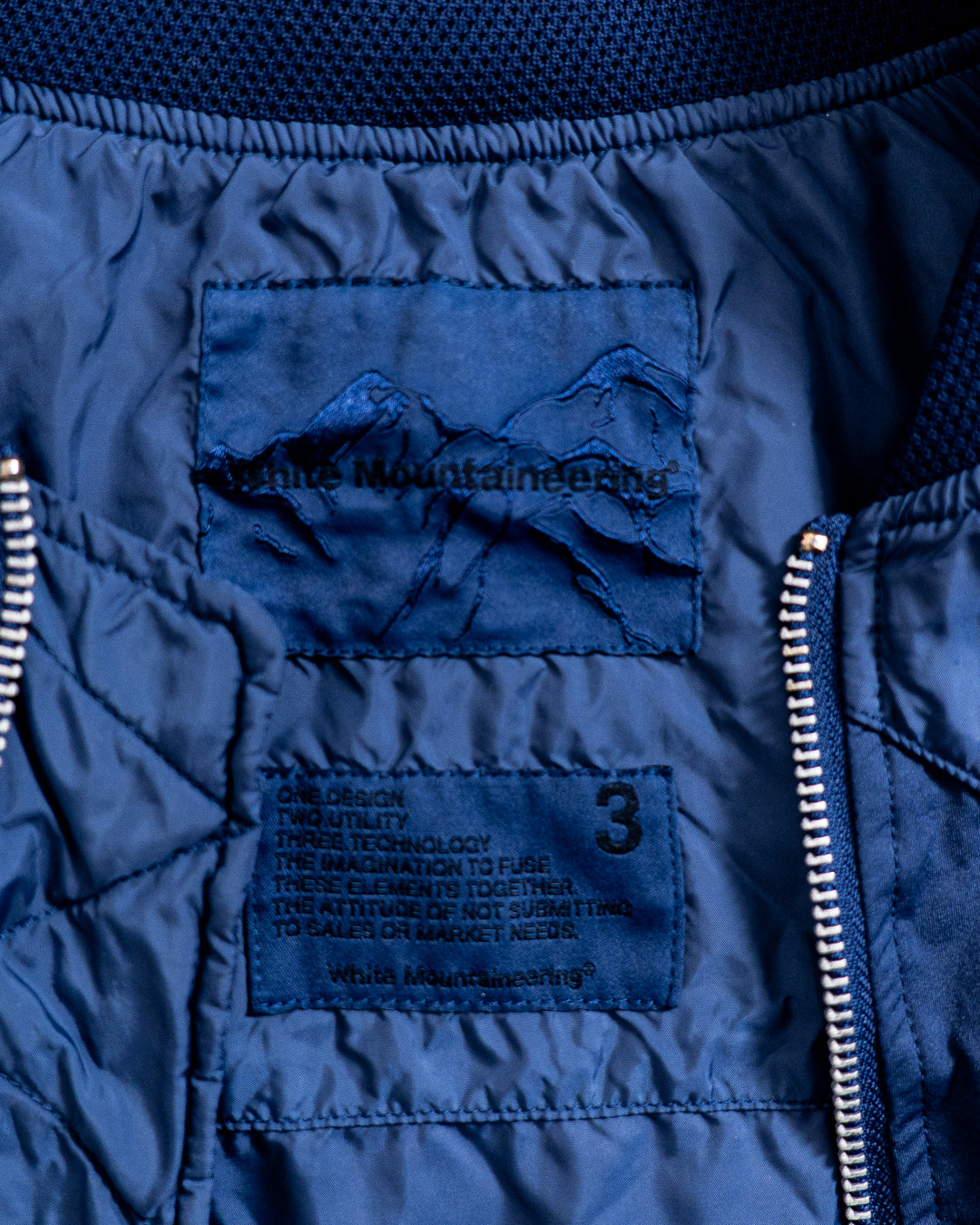 White Mountaineering GARMENT DYE MILITARY BLOUSON