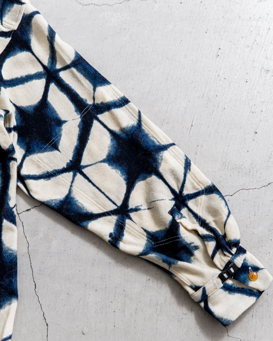 norbit Uneven dyed print pullover shirt