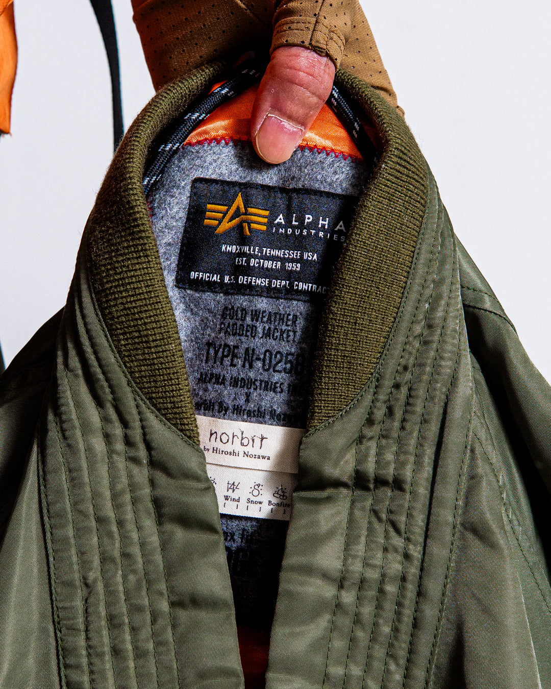 【RESTOCK / Collaboration】norbit × Alpha industries N3B Samue Jacket