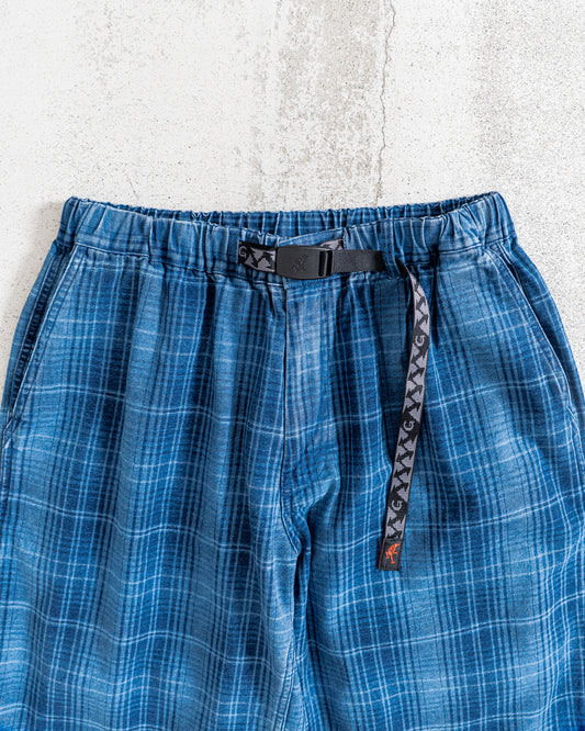 Gramicci LAGOON SHORT DENIM PLAID