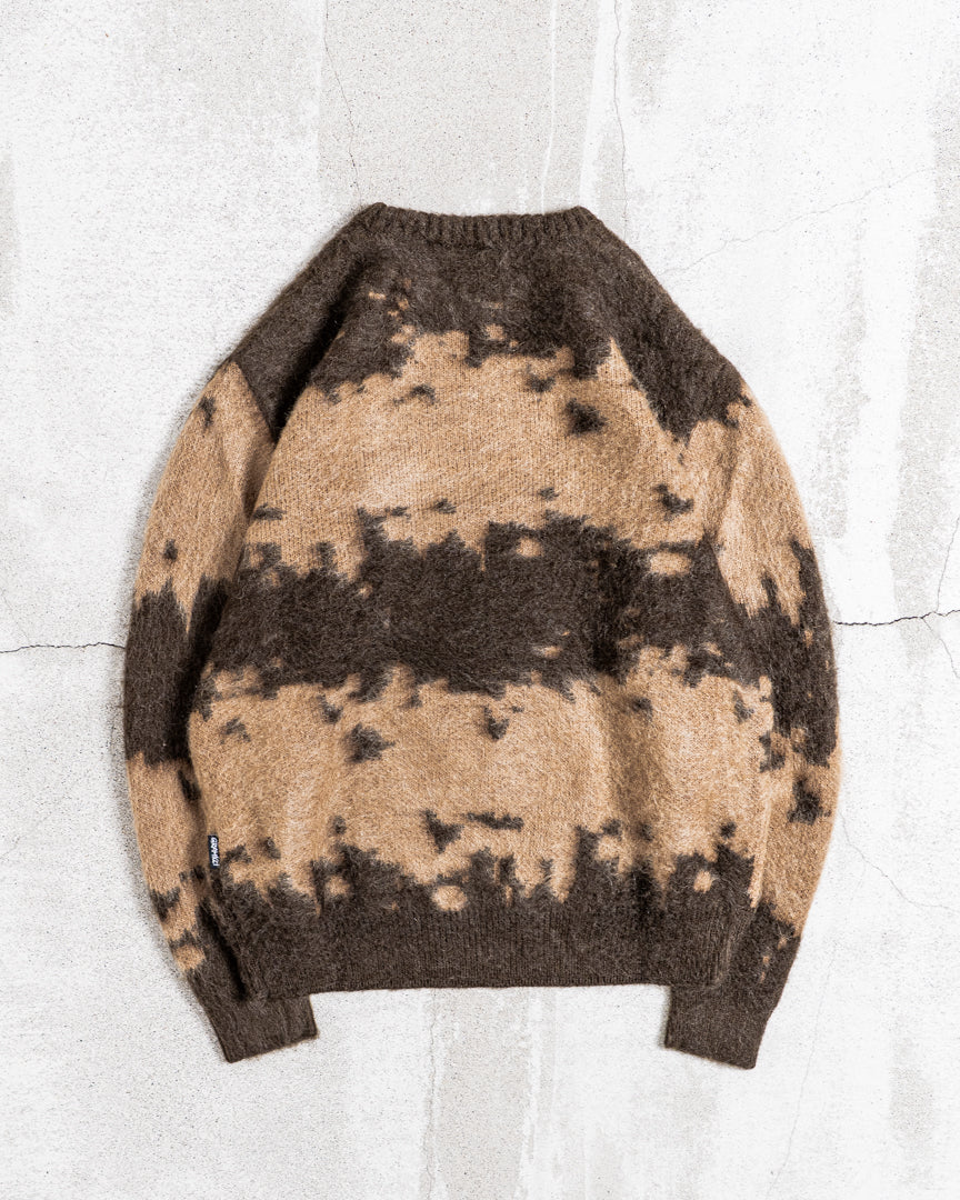 Gramicci MOHAIR SPLATTER SWEATER
