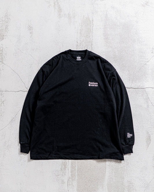 FreshService (フレッシュサービス) VIBTEX for FreshService L/S CREW NECK TEE