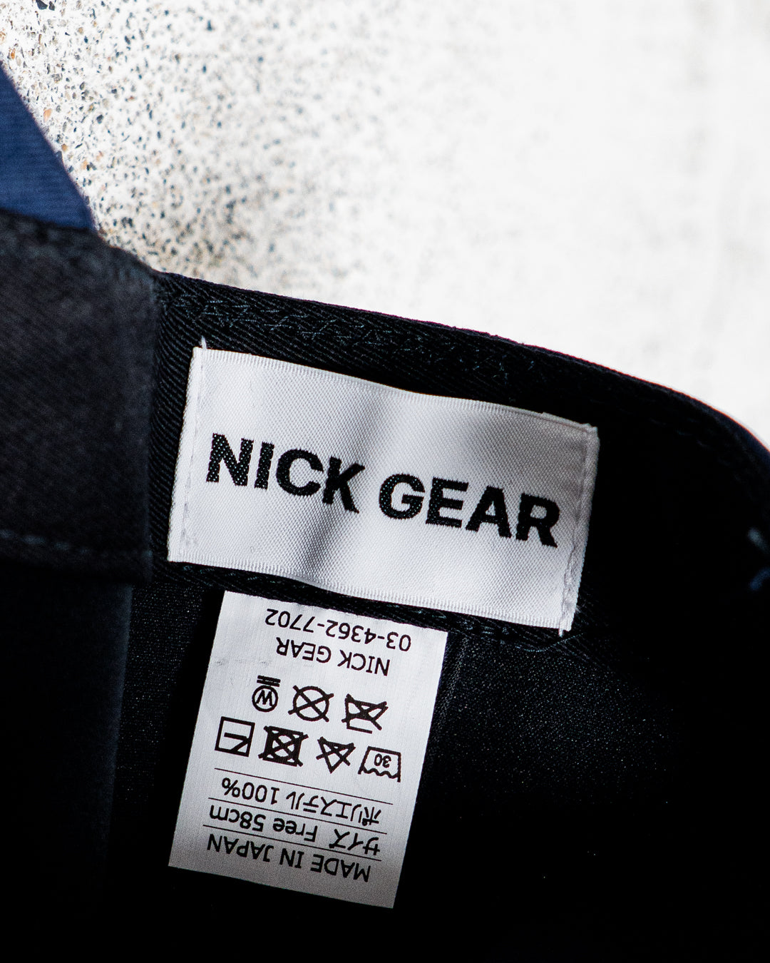 NICK GEAR Mini Logo Flower Cap