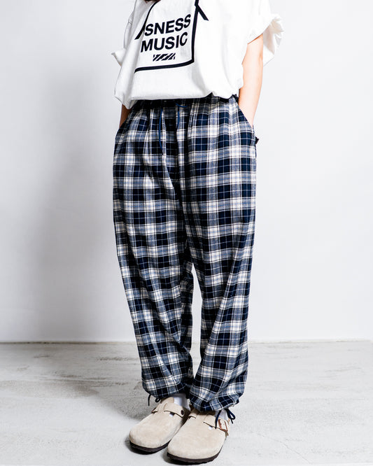 MINE Flannel Check Easy Pants