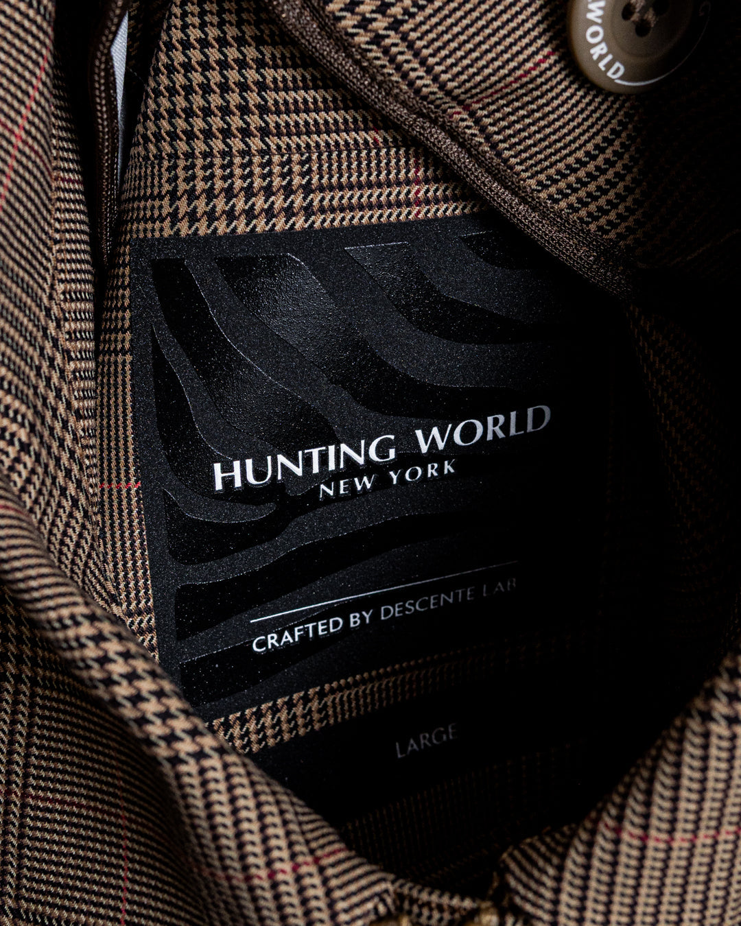 【limited】HUNTING WORLD CRAFTED BY DESCENTE.LAB ATY STRETCH WOVEN QUILTED SHORT LINER COAT