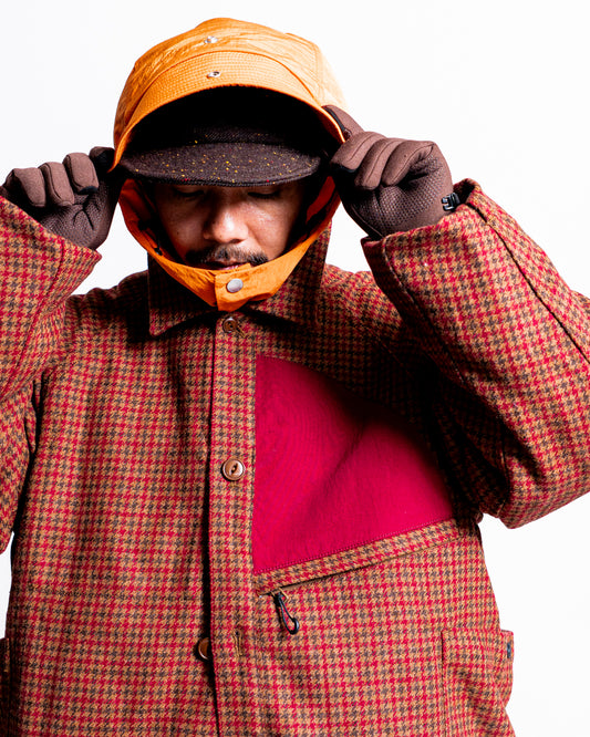 wfeld Wool-Nylon Tweed Short Shirt Jacket