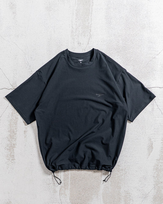 【Hybrid Tee / 水陸両用】Speedo (スピード) STAY FIT RASH GUARD CORD TEE