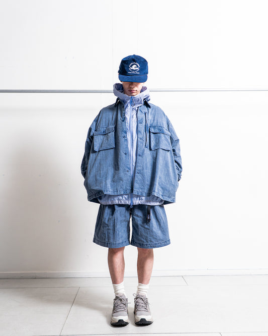 is-ness Pigment-Dyed Long-Sleeve Shirt