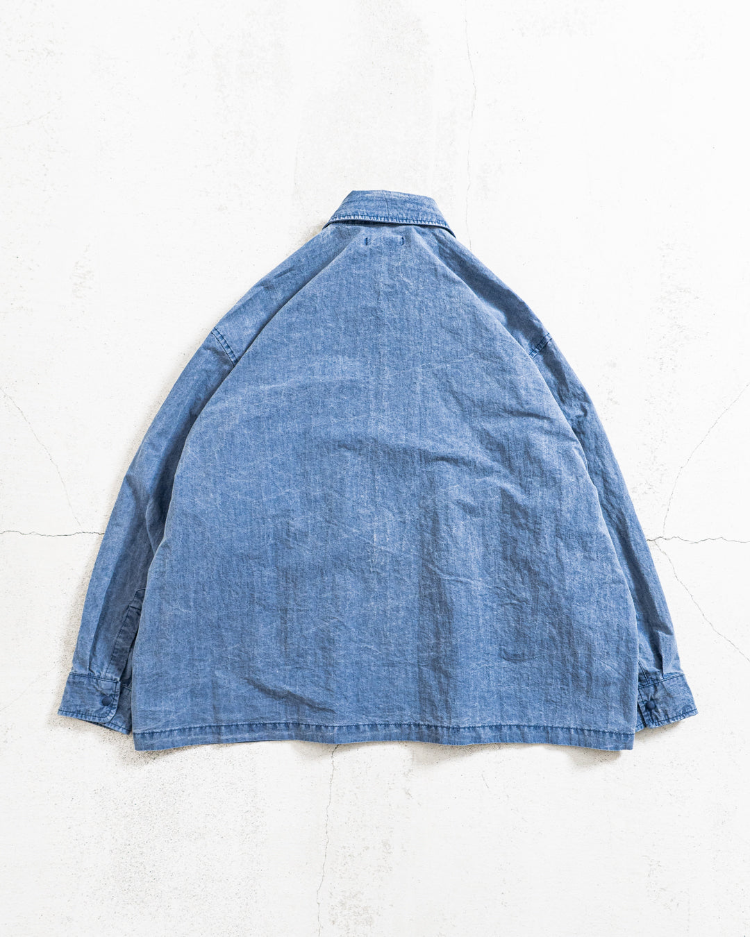 is-ness Pigment-Dyed Long-Sleeve Shirt
