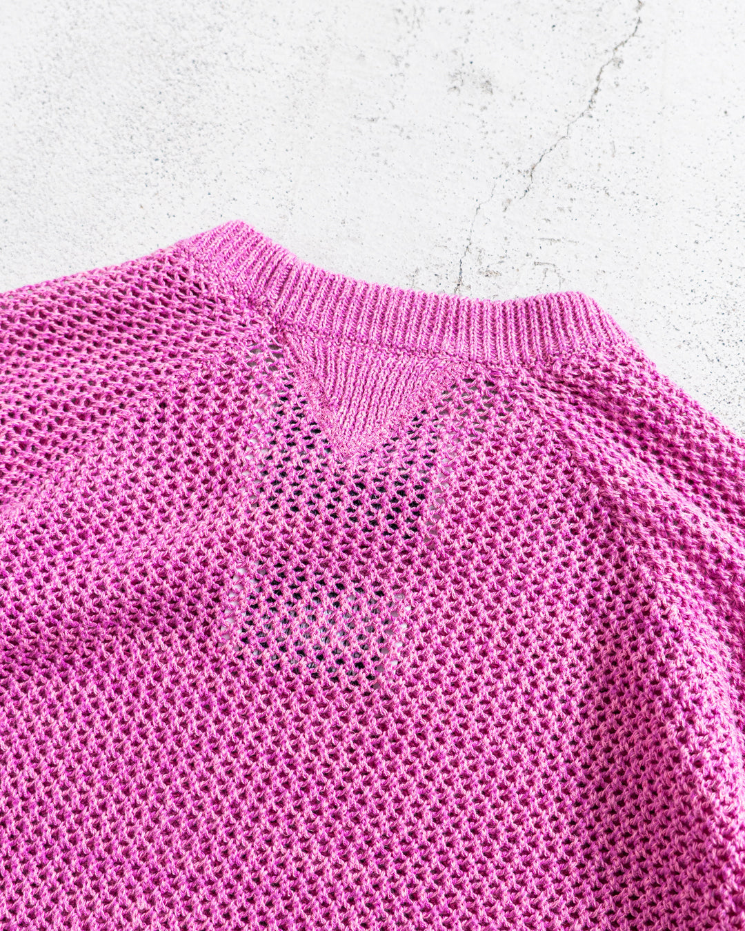 White Mountaineering RAGLAN KNIT PULLOVER