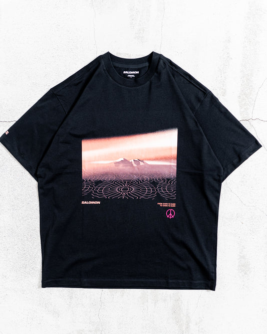 【limited】SALOMON SS/TEE LOGO LIMITED COURTNEY EDITION
