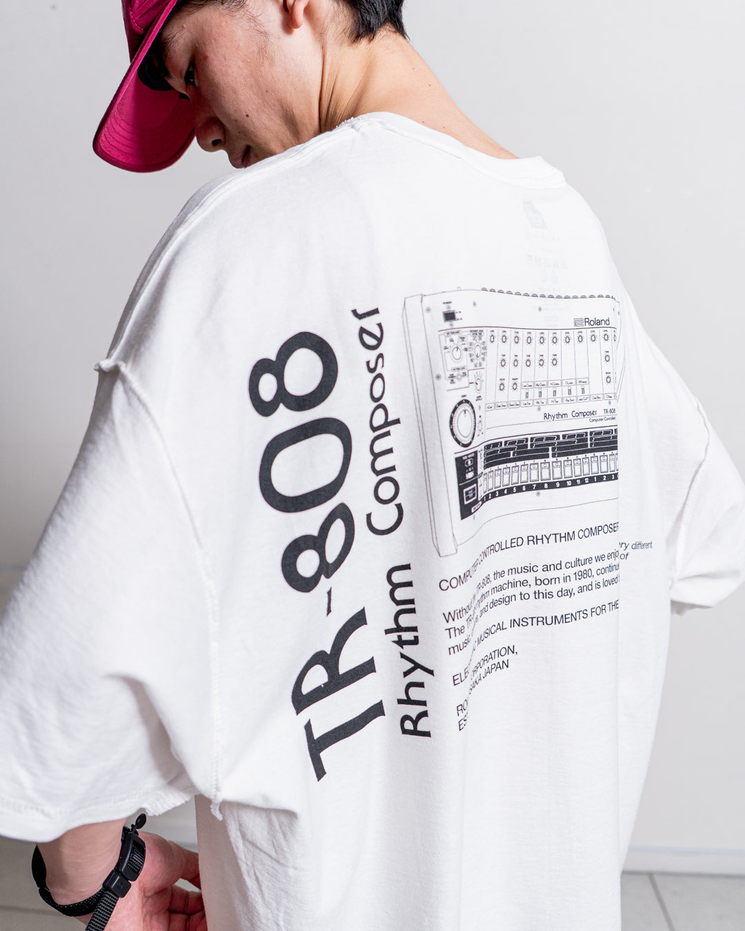 【collabolation】ISNESS MUSIC × ROLAND TR-808 T-SHIRTS