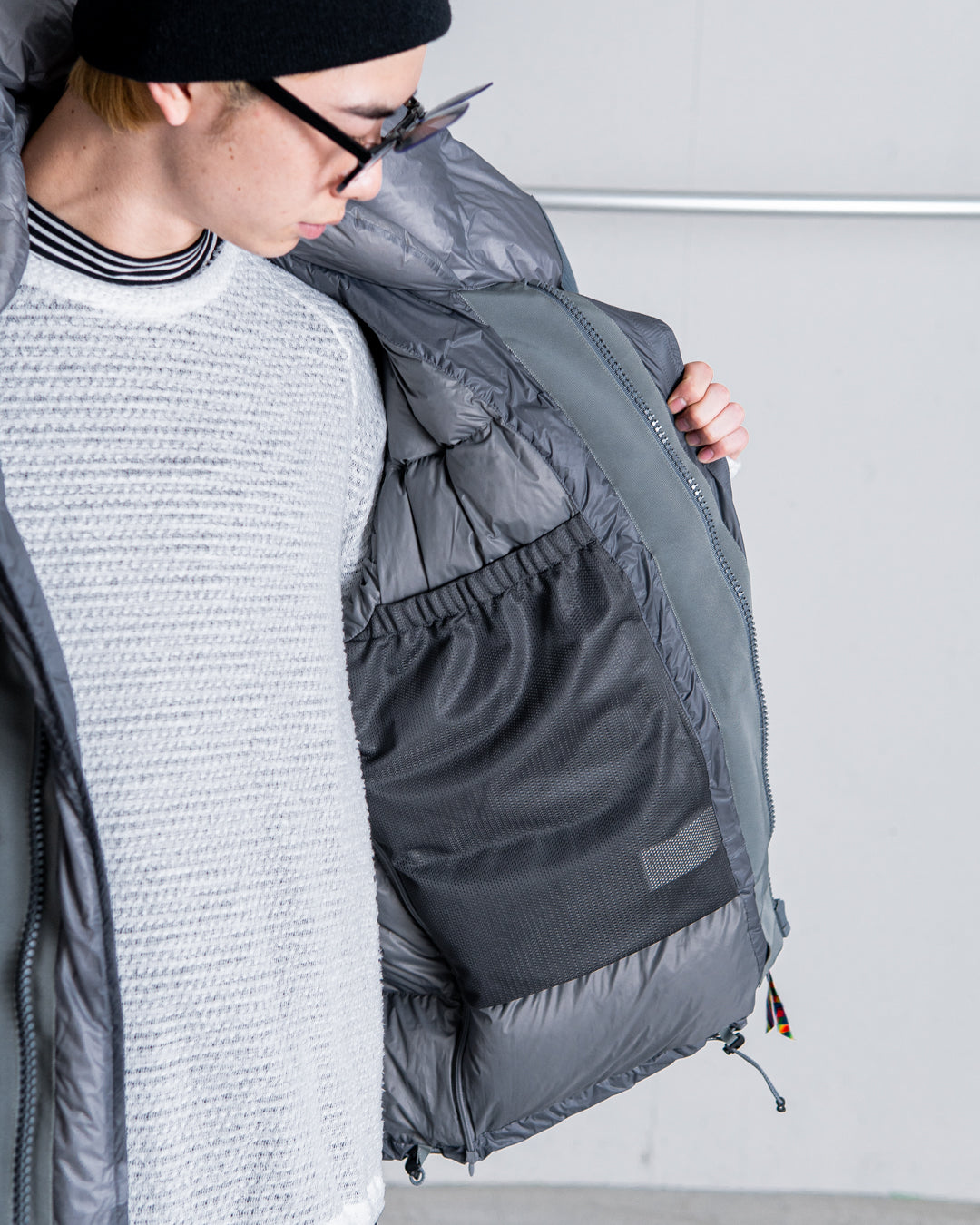 【collaboration】is-ness × Y(dot) BY NORDISK DOWN PUFFER JACKET