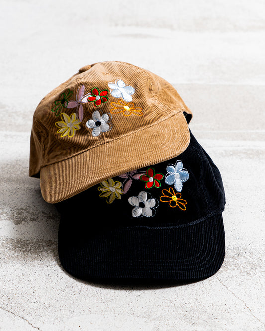 【8.8 sat 11:00 release】Multi Flower Corduroy Cap