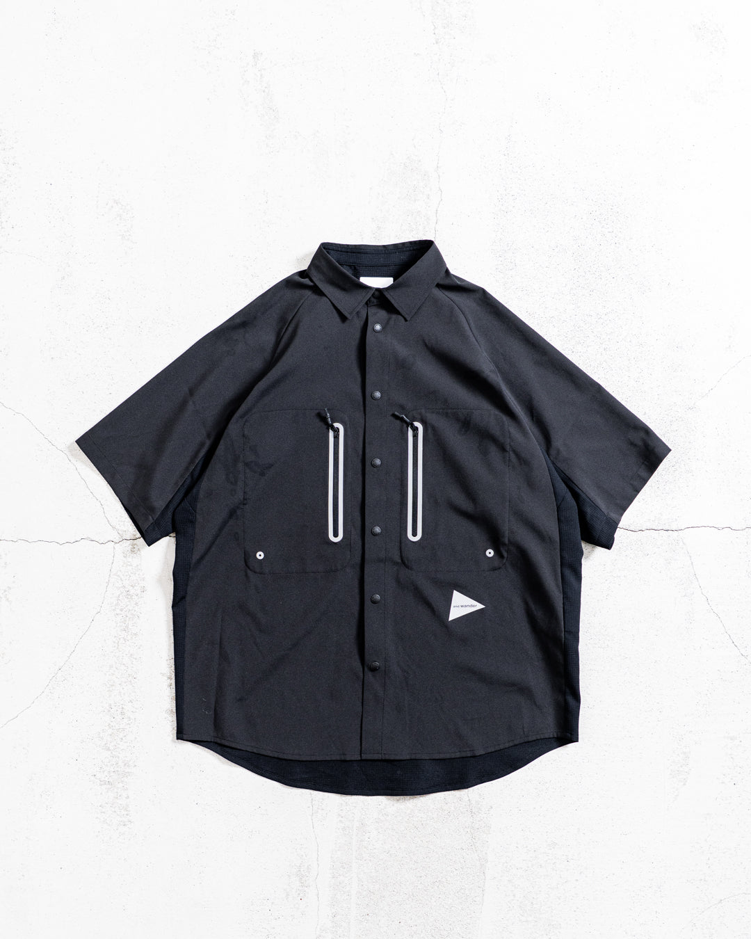 通販] and wander (アンドワンダー) tech SS shirt – zentex