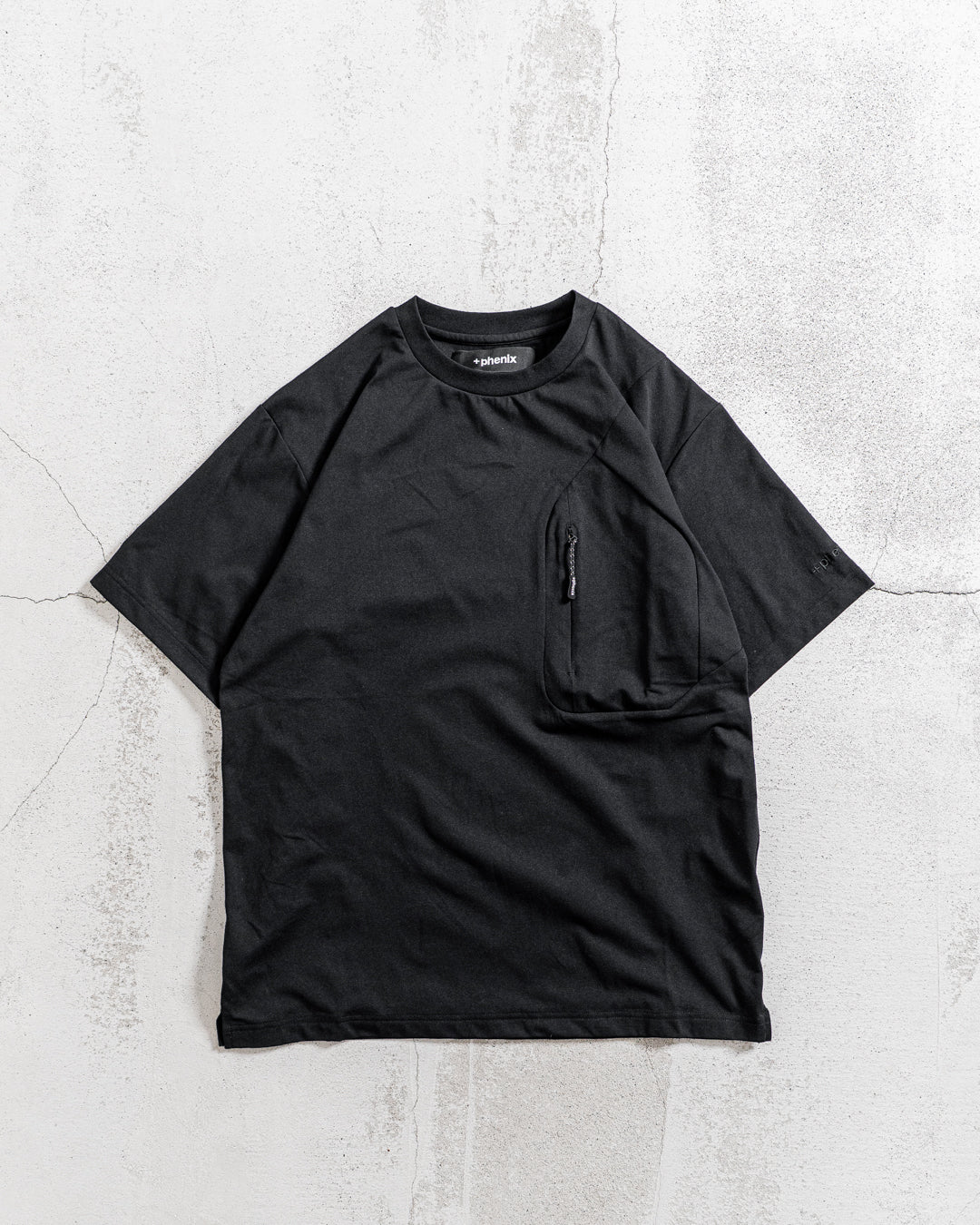 通販] +phenix (プラスフェニックス) HIDDEN ZIP POCKET SHORT SLEEVE