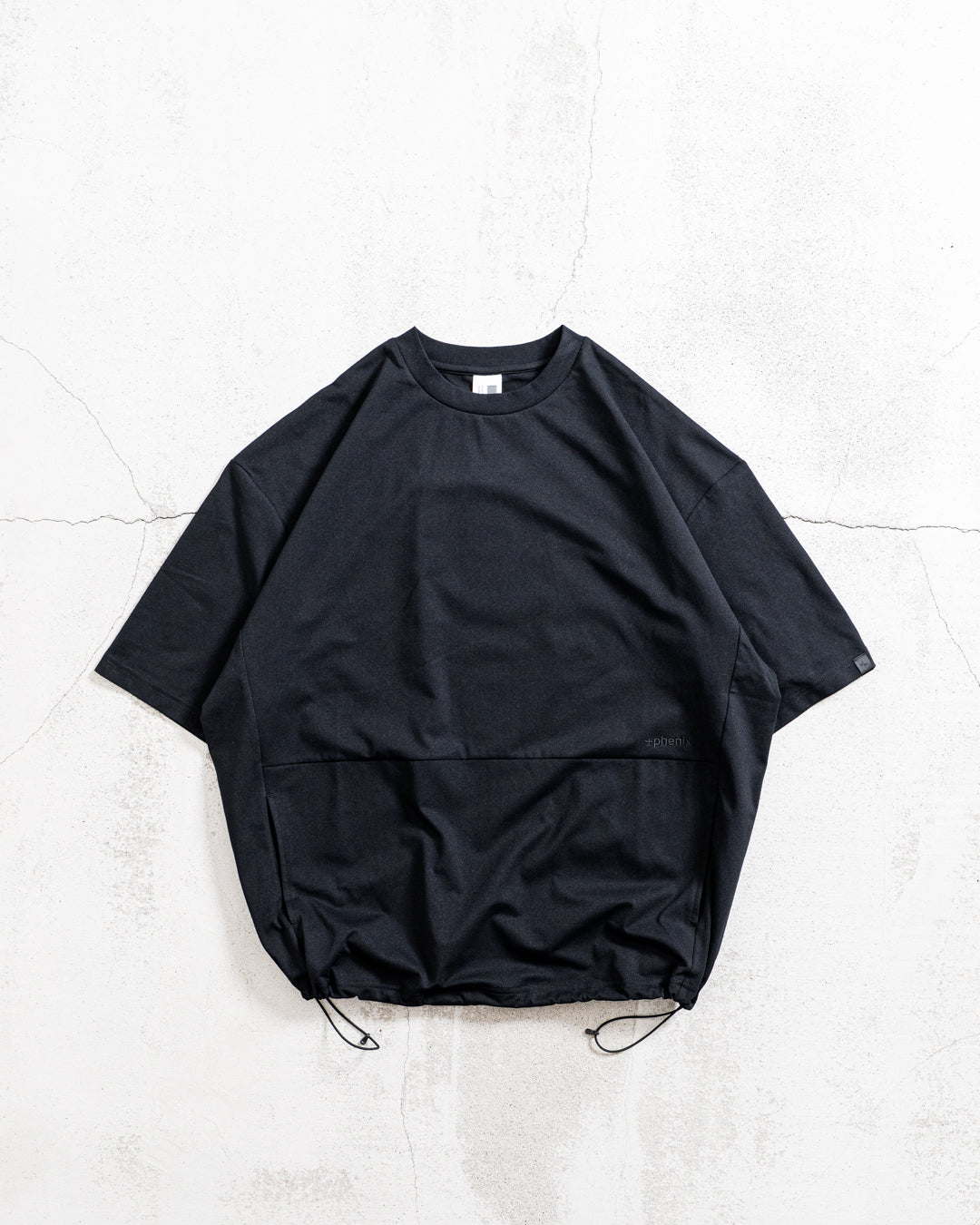 通販] +phenix (プラスフェニックス) DRAWSTRING SHORT SLEEVE TEE