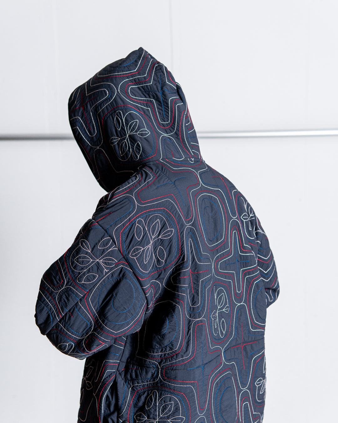 norbit Ainu quilted hood jacket