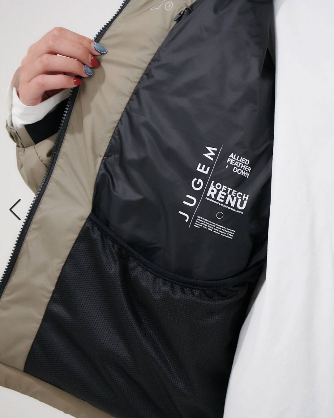 JUGEM ALLIED SHORT STAND PUFF JKT