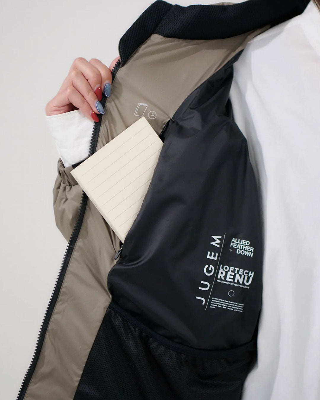 JUGEM ALLIED SHORT STAND PUFF JKT