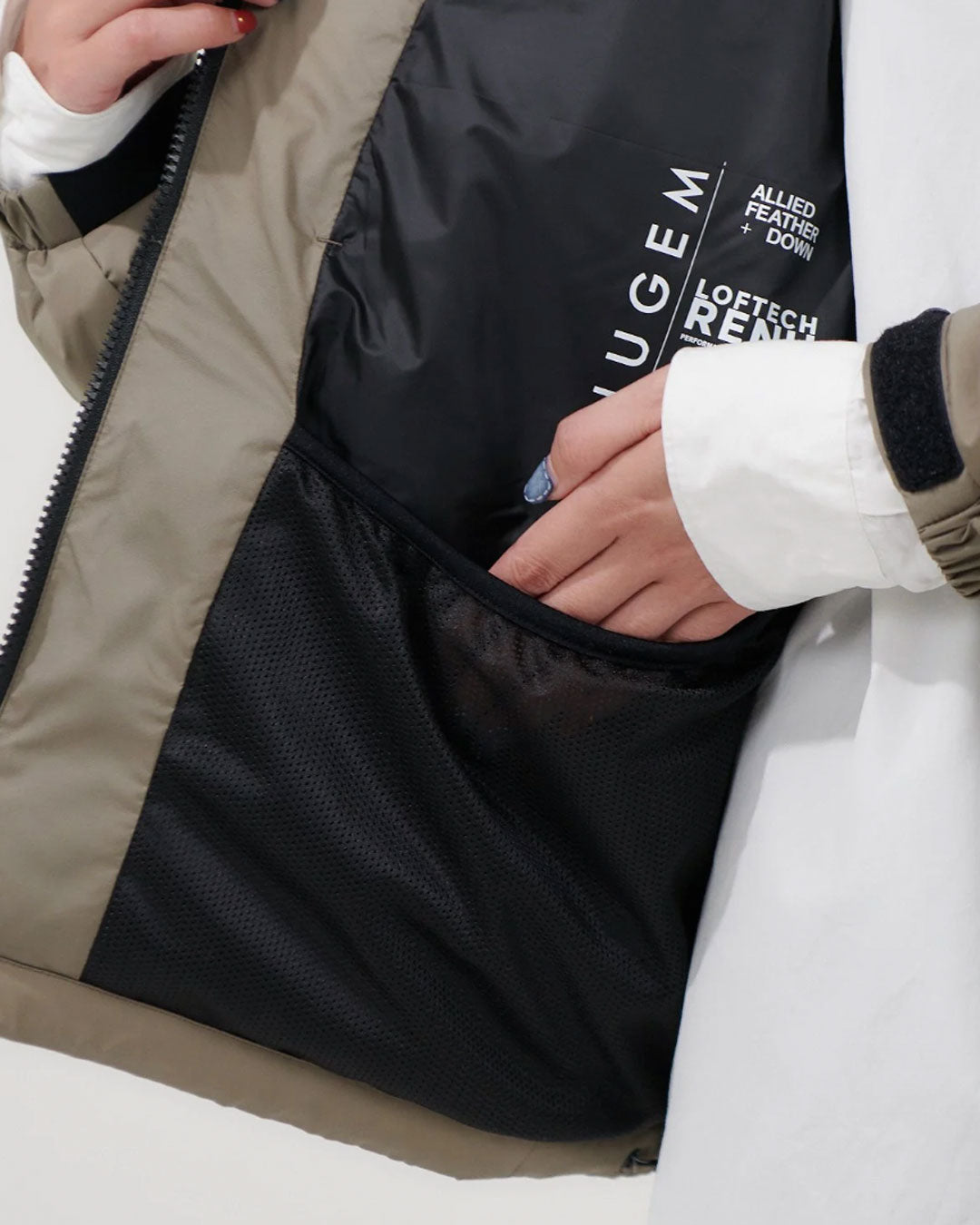 JUGEM ALLIED SHORT STAND PUFF JKT