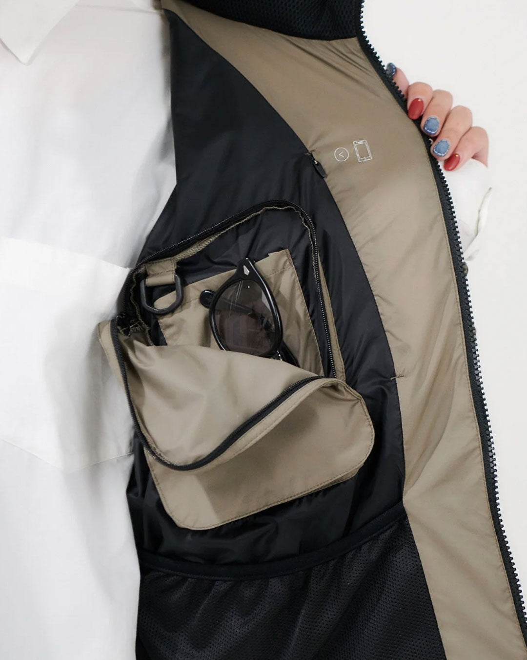 JUGEM ALLIED SHORT STAND PUFF JKT