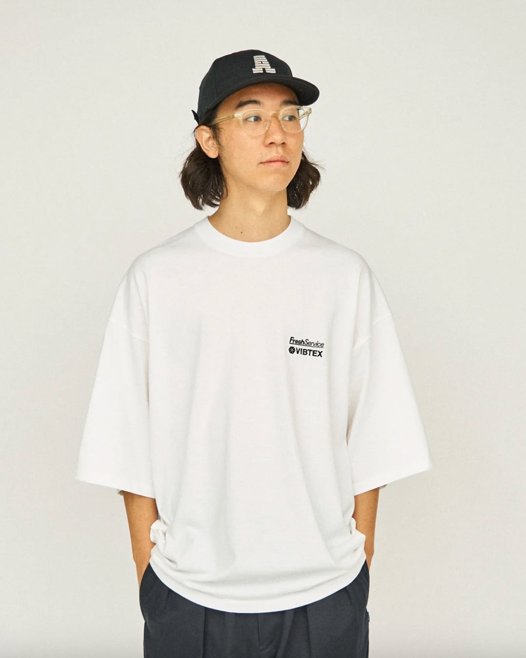 FreshService (フレッシュサービス) VIBTEX for FreshService S/S CREW NECK TEE