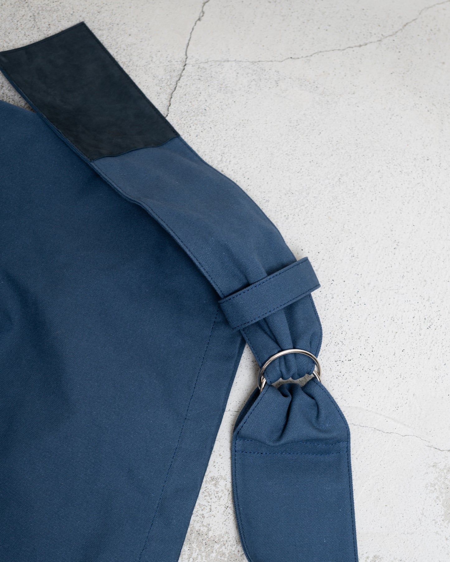 TASUKI SHOULDER "JP CANVAS IVORY AND NAVY" NO.0