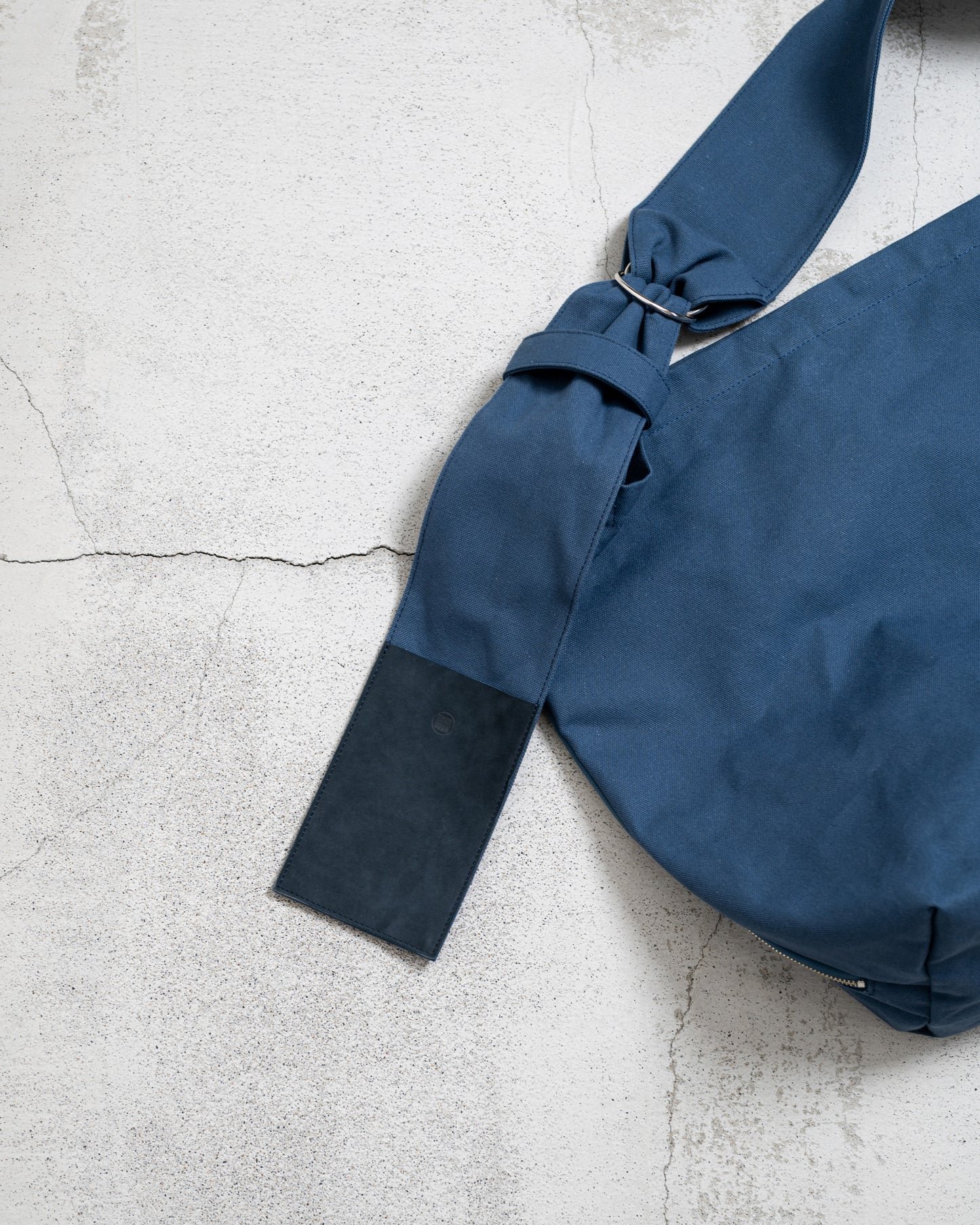 TASUKI SHOULDER "JP CANVAS IVORY AND NAVY" NO.0