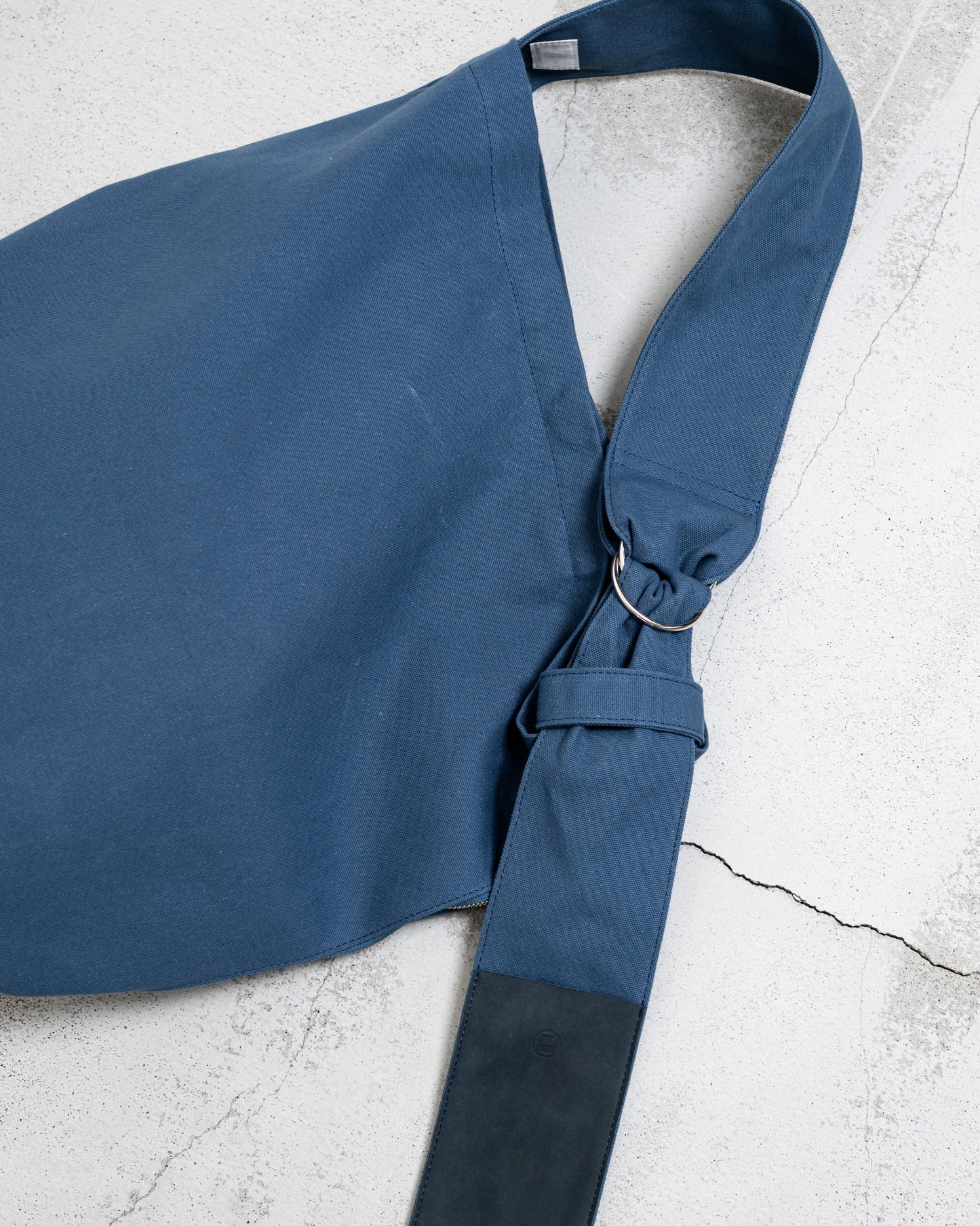 TASUKI SHOULDER "JP CANVAS IVORY AND NAVY" NO.2