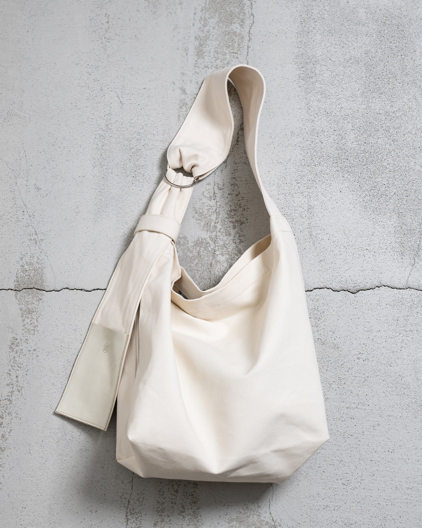 TASUKI SHOULDER "JP CANVAS IVORY AND NAVY" NO.2