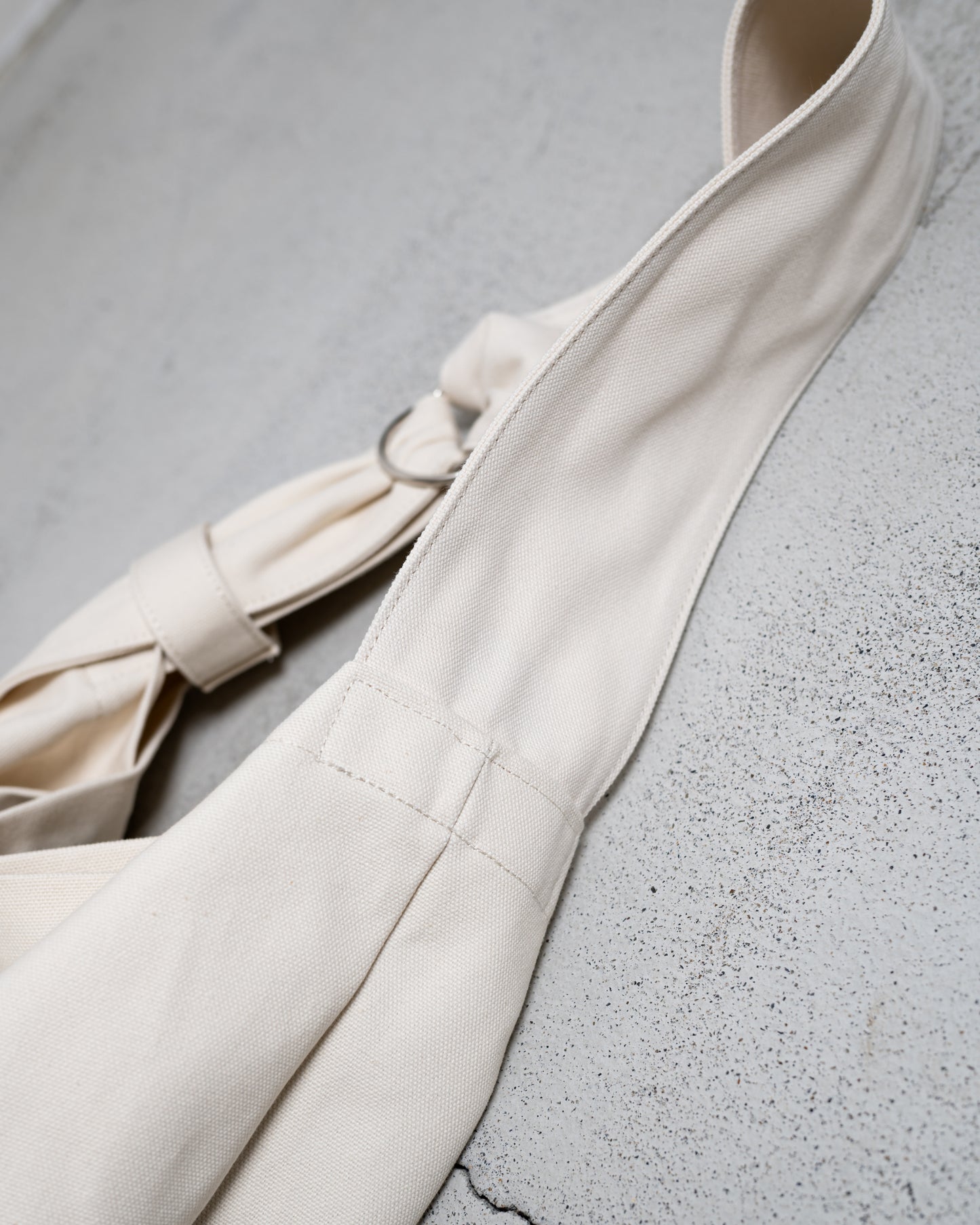 TASUKI SHOULDER "JP CANVAS IVORY AND NAVY" NO.2