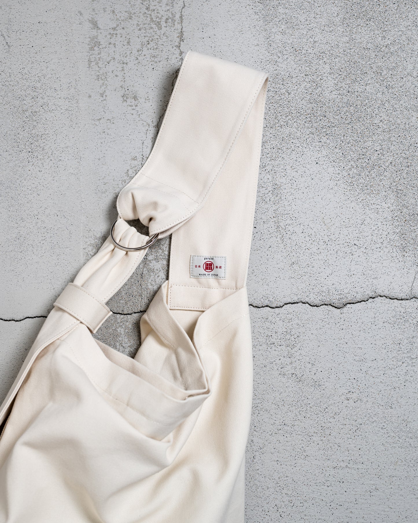 TASUKI SHOULDER "JP CANVAS IVORY AND NAVY" NO.2