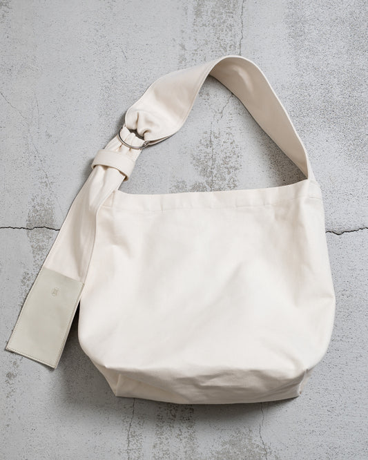 TASUKI SHOULDER "JP CANVAS IVORY AND NAVY" NO.2