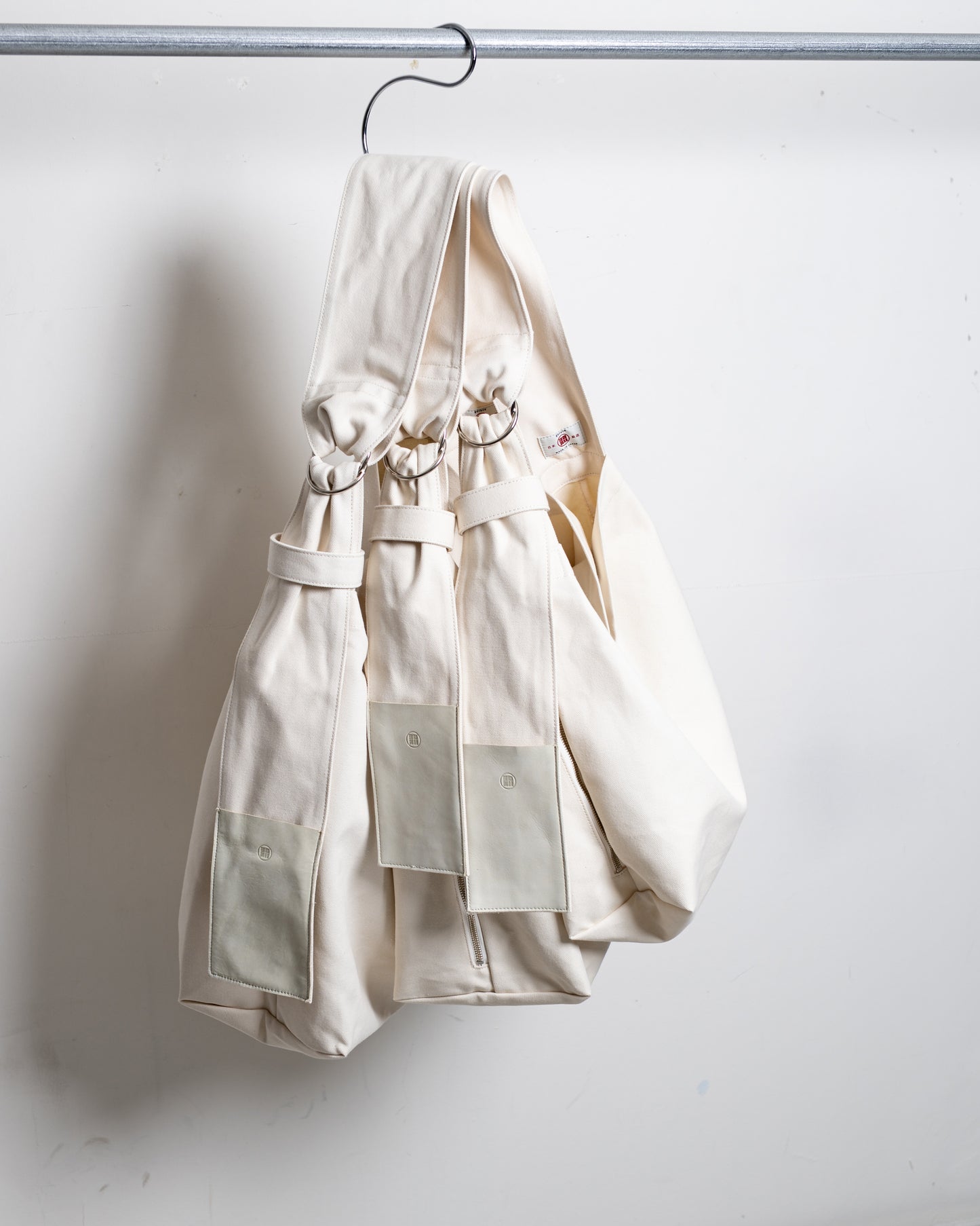 TASUKI SHOULDER "JP CANVAS IVORY AND NAVY" NO.2
