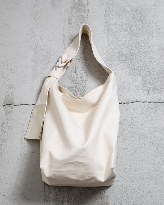 TASUKI SHOULDER "JP CANVAS IVORY AND NAVY" NO.1