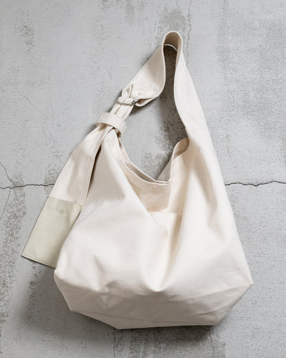 TASUKI SHOULDER "JP CANVAS IVORY AND NAVY" NO.0