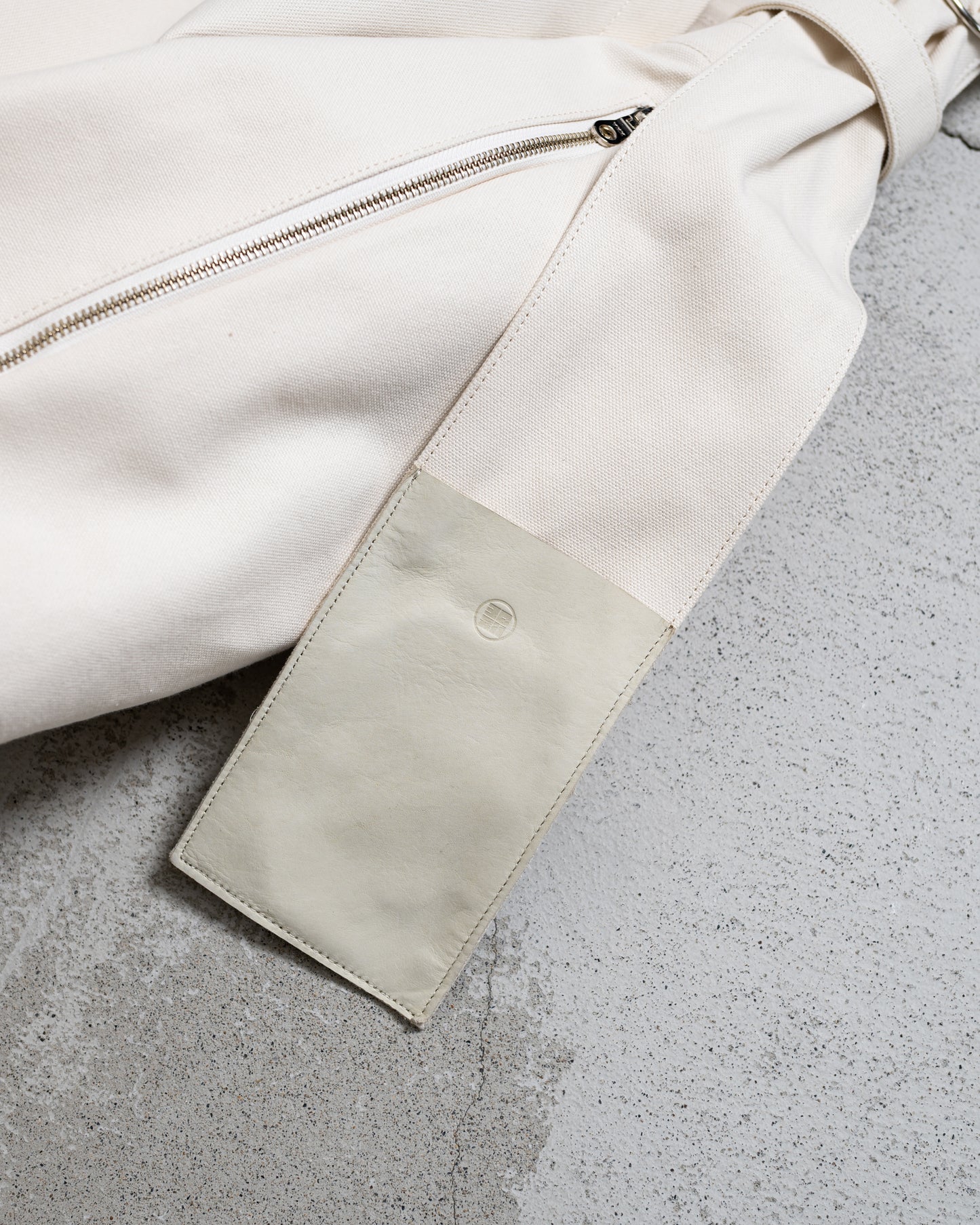 TASUKI SHOULDER "JP CANVAS IVORY AND NAVY" NO.0