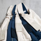 TASUKI SHOULDER "JP CANVAS IVORY AND NAVY" NO.2