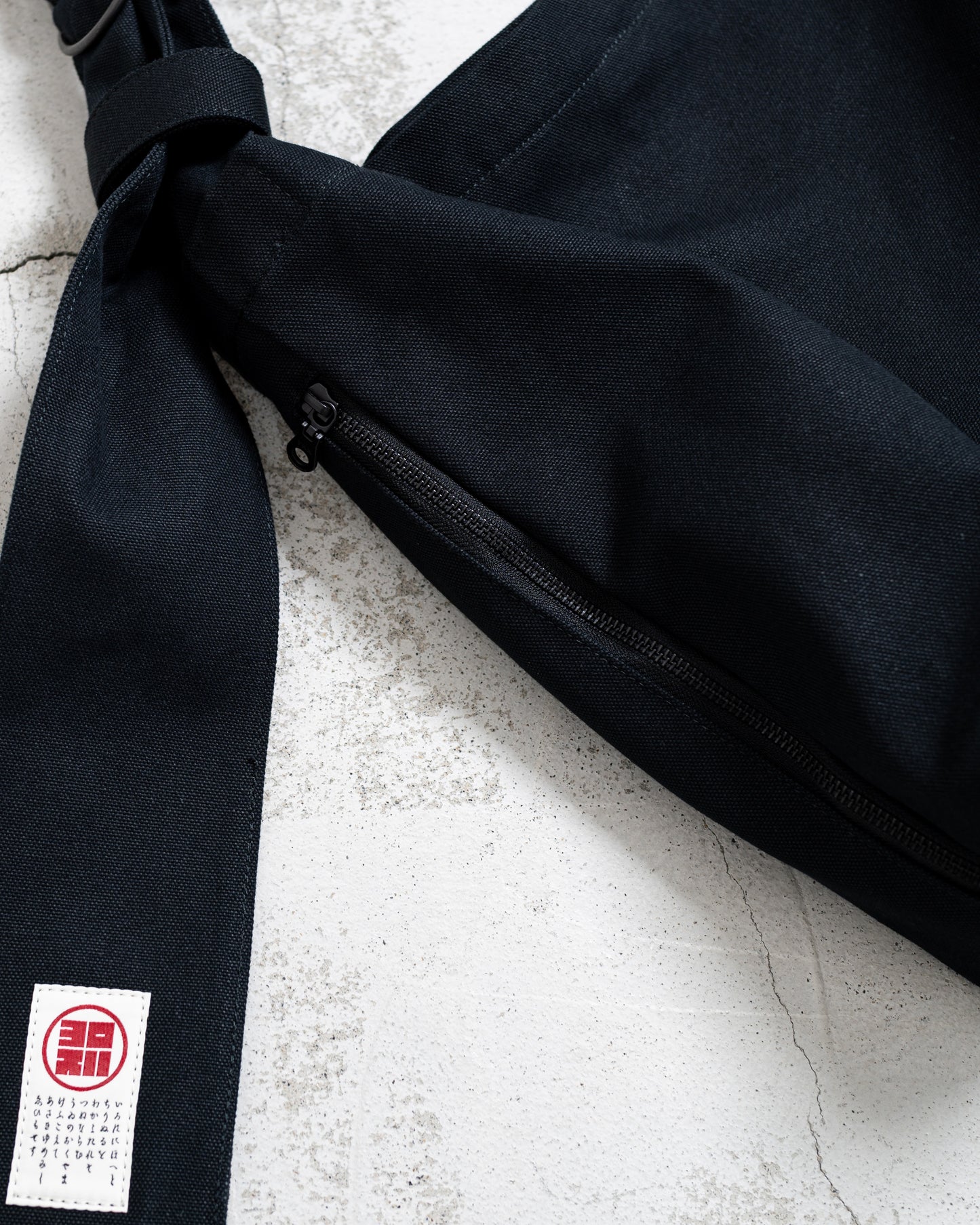 TASUKI SHOULDER "JP CANVAS IVORY AND NAVY" NO.2