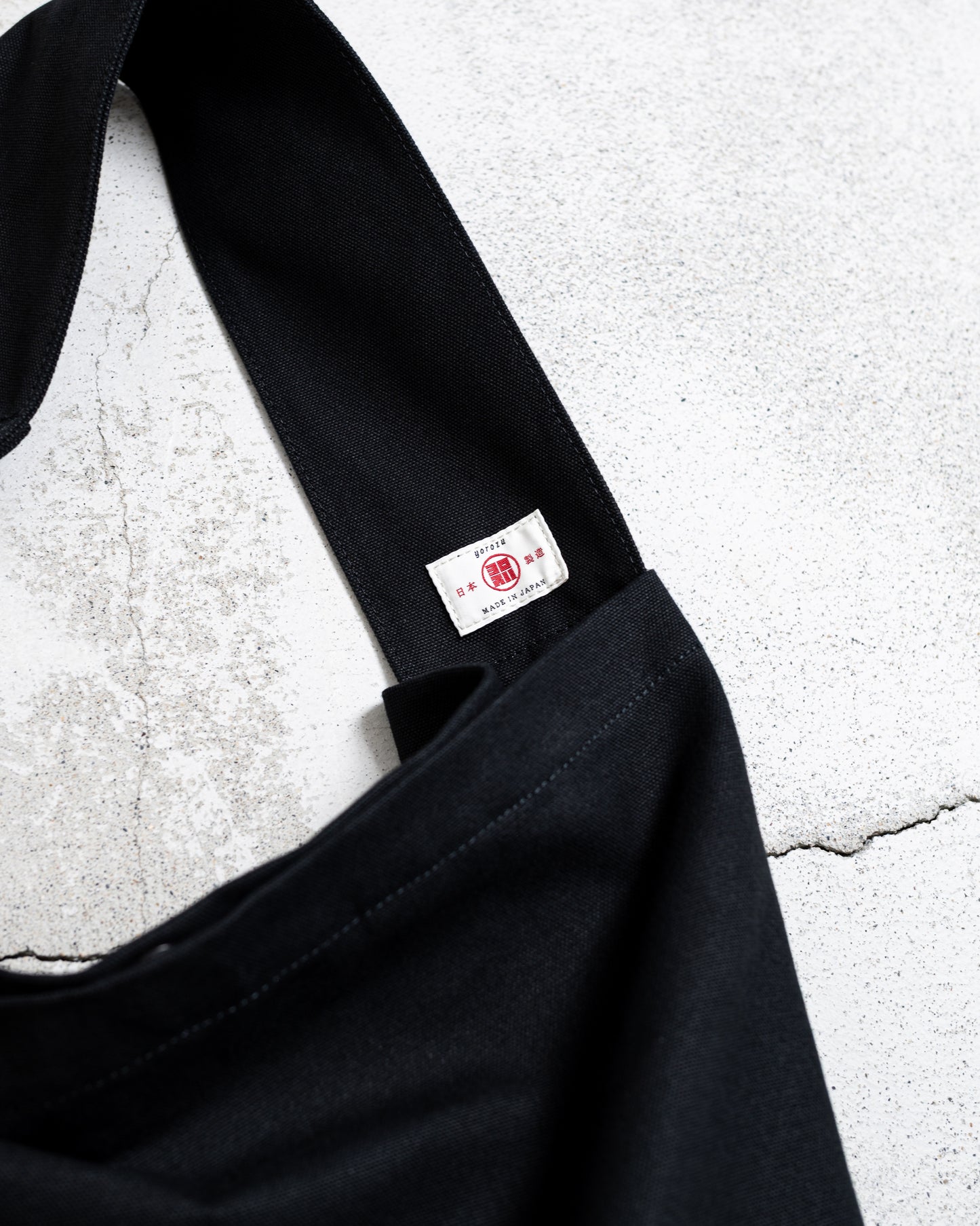 TASUKI SHOULDER "JP CANVAS IVORY AND NAVY" NO.1