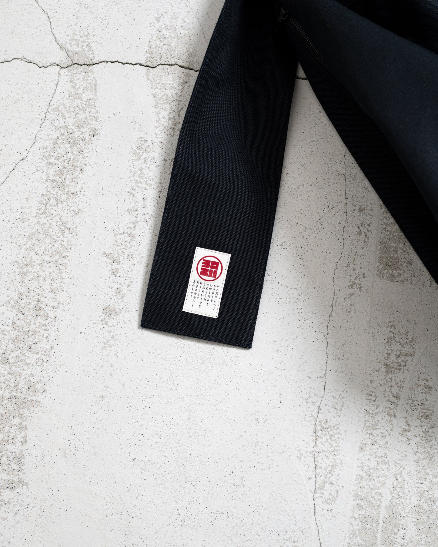 TASUKI SHOULDER "JP CANVAS IVORY AND NAVY" NO.0