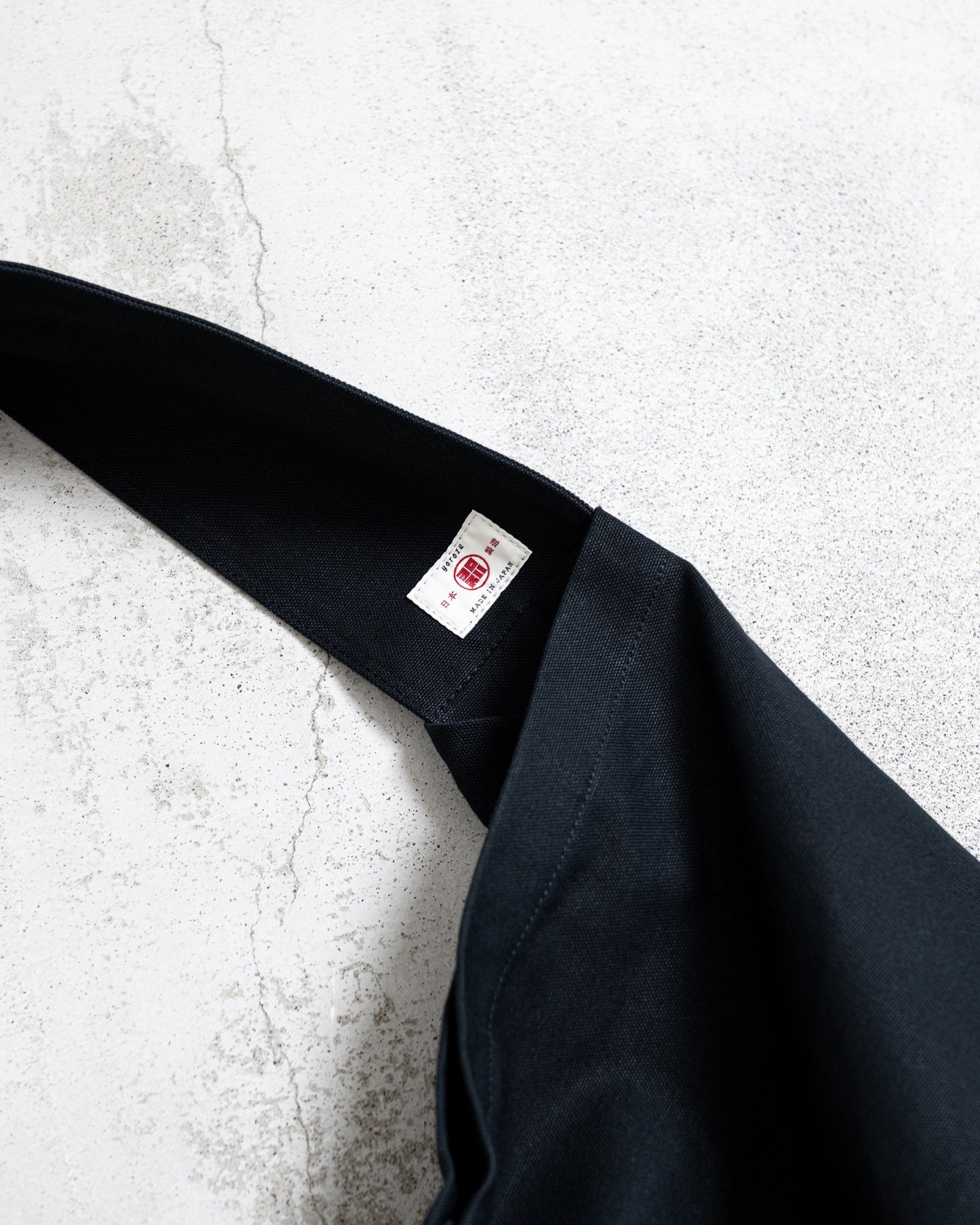 TASUKI SHOULDER "JP CANVAS IVORY AND NAVY" NO.0