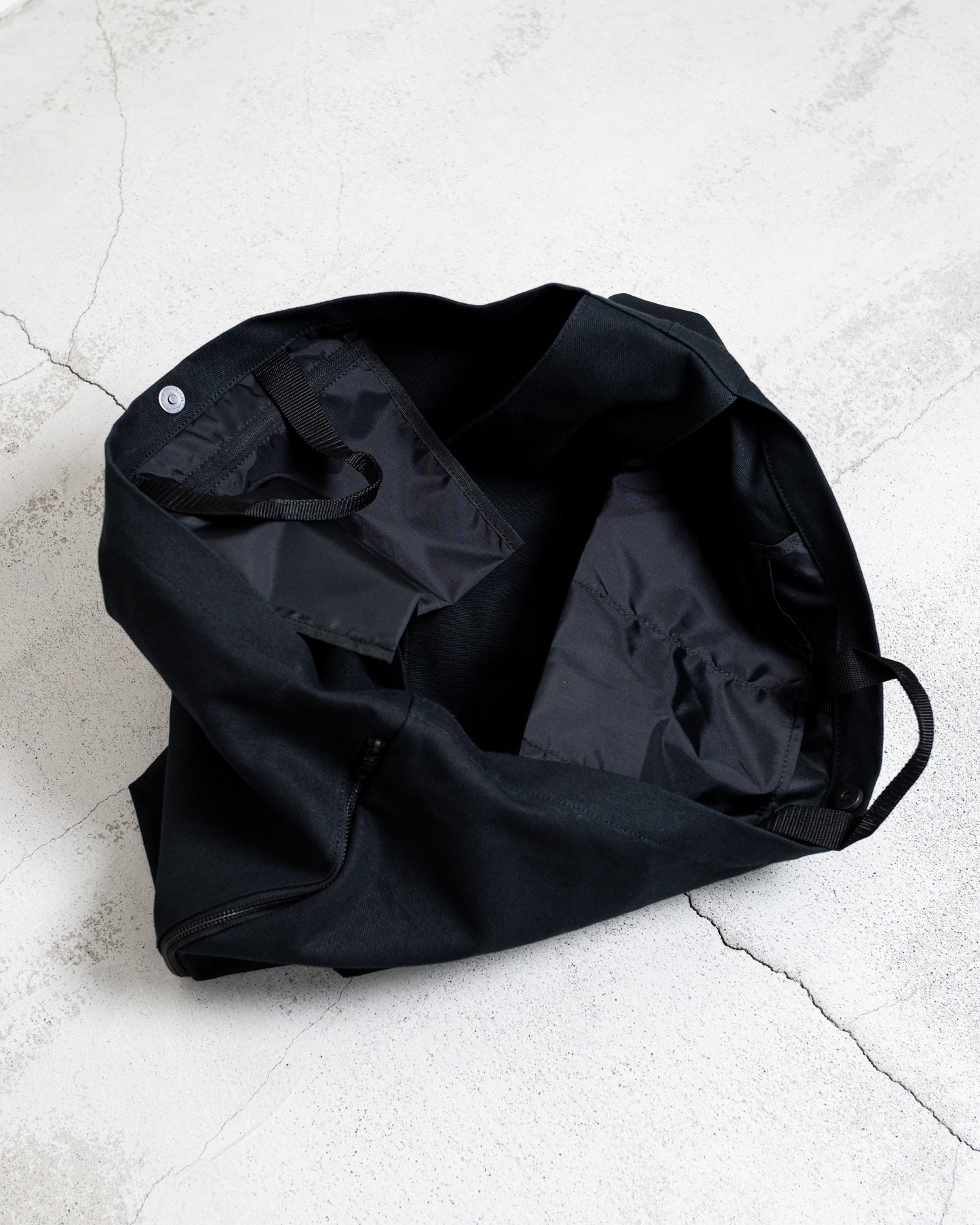 TASUKI SHOULDER "JP CANVAS IVORY AND NAVY" NO.0