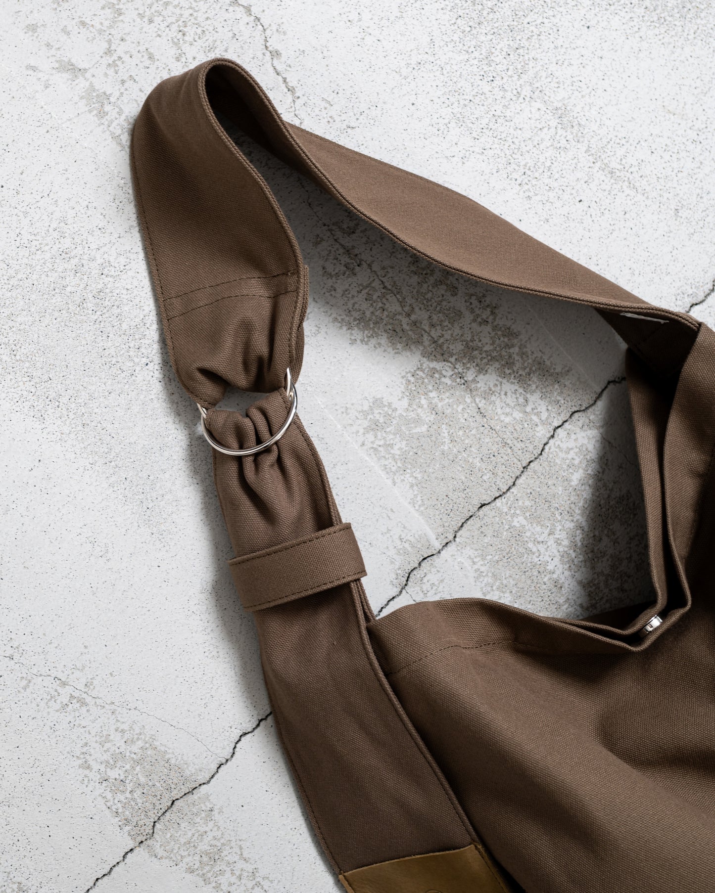 TASUKI SHOULDER "JP CANVAS IVORY AND NAVY" NO.2