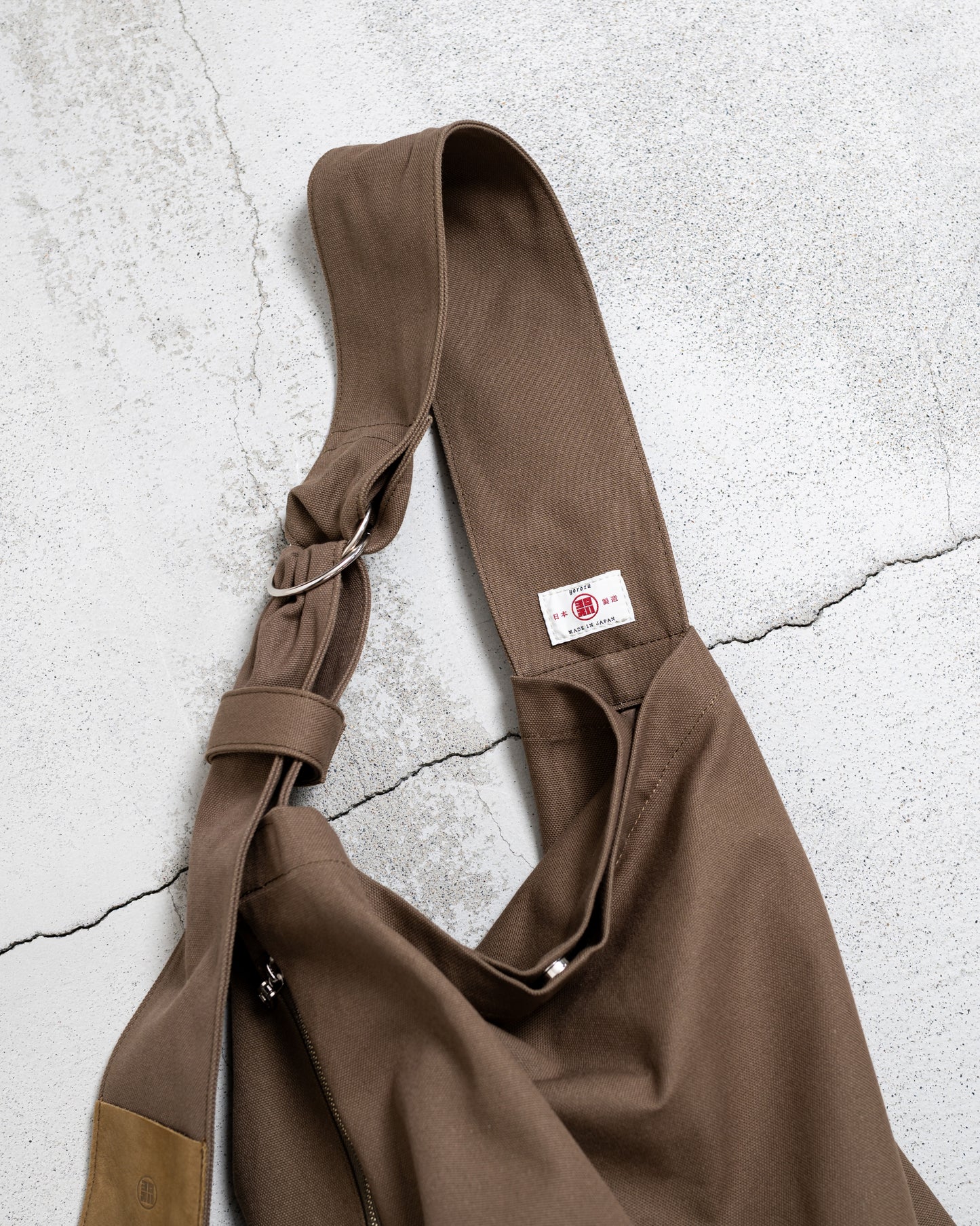 TASUKI SHOULDER "JP CANVAS IVORY AND NAVY" NO.2
